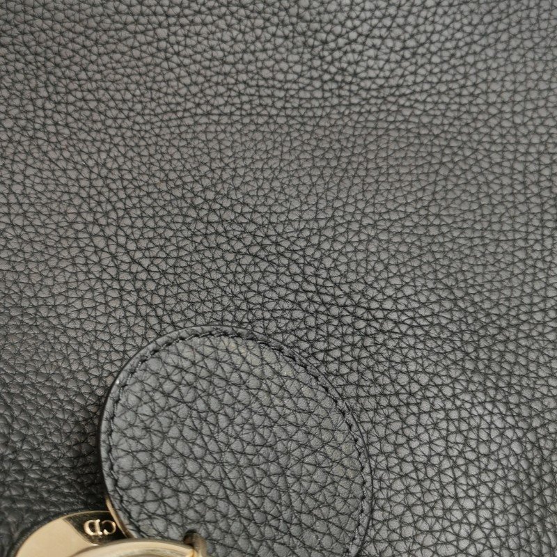 Dior Diorissimo中號牛皮純色Dior字母吊飾子母包單肩包-22