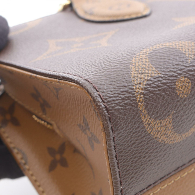 路易威登 On the Go EW 單肩手提包 M46653 Monogram Giant Reverse 二手-4