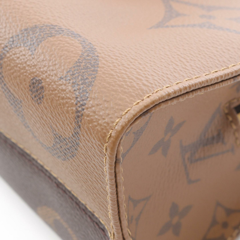 路易威登 On the Go EW 單肩手提包 M46653 Monogram Giant Reverse 二手-5