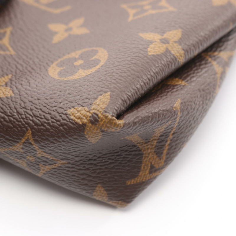 路易威登 Pallas 手拿包/肩背包 M41639 Monogram 帆布 棕色 二手-6