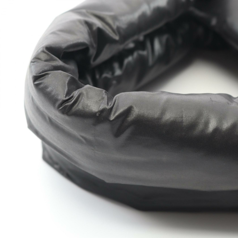 香奈兒 Coco Cocoon 小號托特包 尼龍 黑色 波爾多紅 二手 女士 CC-6