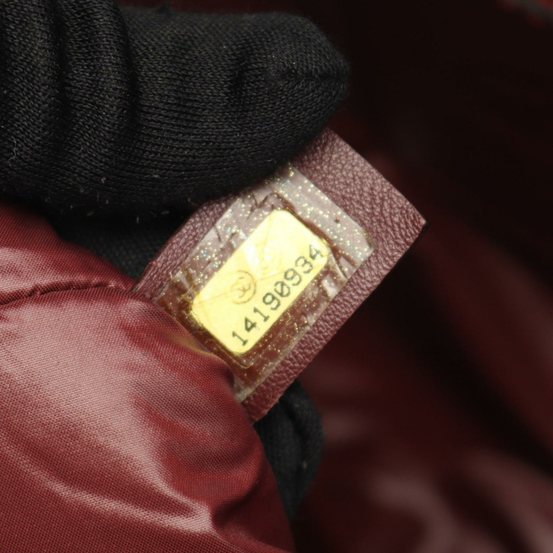 香奈兒 Coco Cocoon 斜背單肩包 尼龍 黑色 二手 女士 CC-4