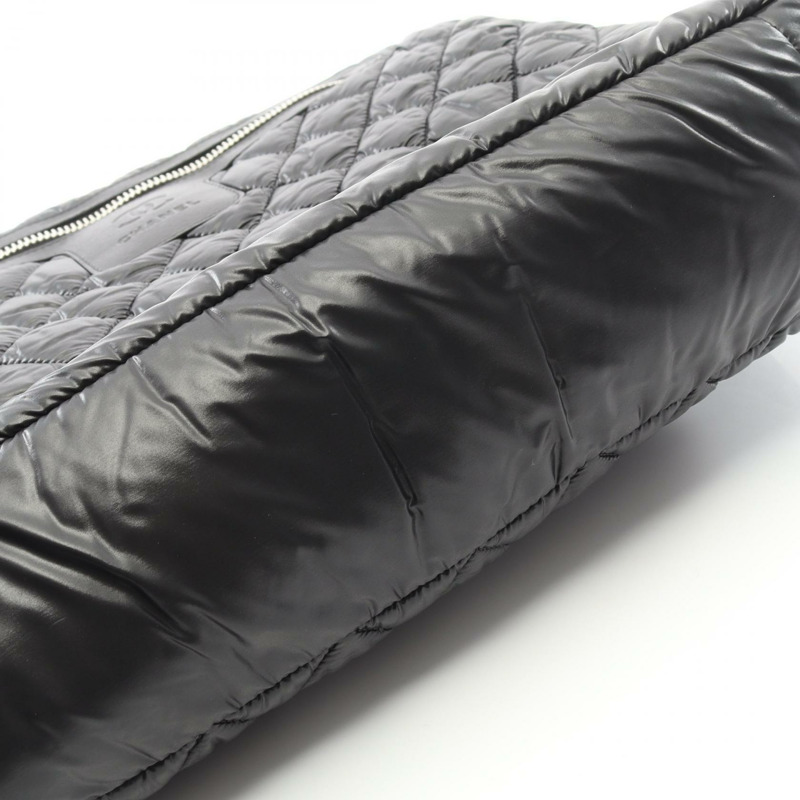 香奈兒 Coco Cocoon 斜背單肩包 尼龍 黑色 二手 女士 CC-7