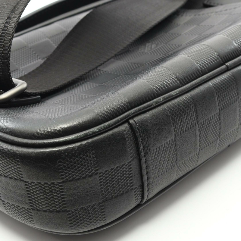 路易威登 Ambler 腰包斜背包 N41288 Damier Infini Onyx 二手男士 LV-6