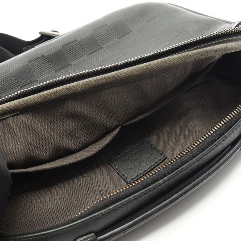 路易威登 Ambler 腰包斜背包 N41288 Damier Infini Onyx 二手男士 LV-8