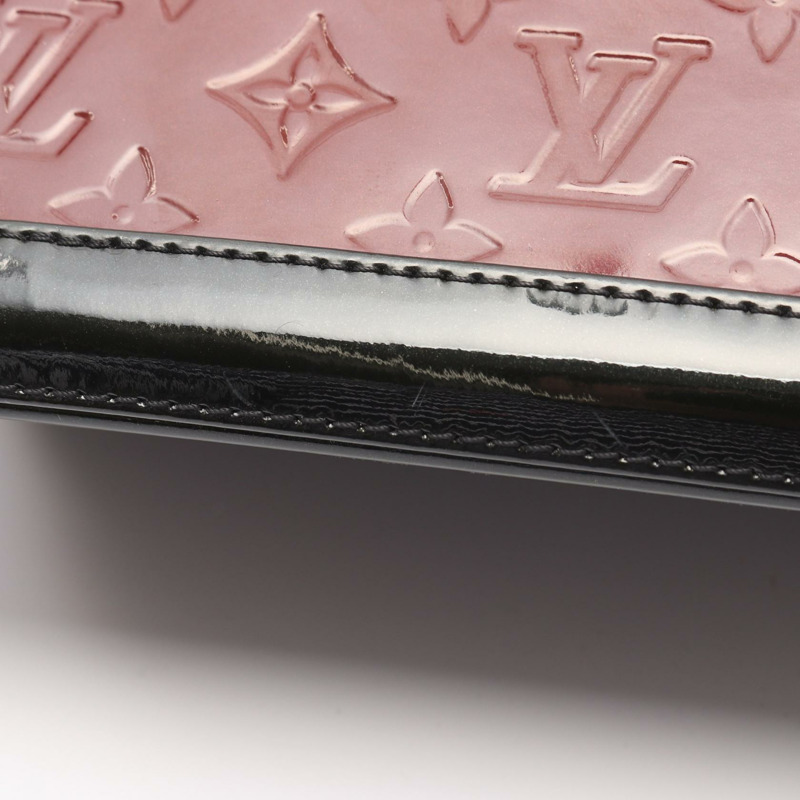 路易威登 Lockit PM 手提包 M90250 漆皮波爾多紅 二手女士-8