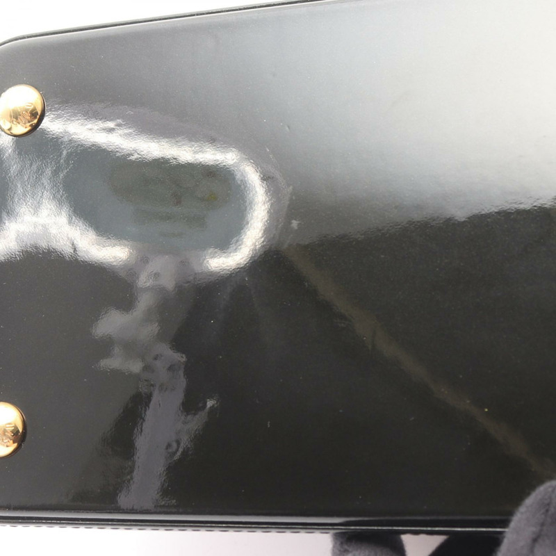 路易威登 Lockit PM 手提包 M90250 漆皮波爾多紅 二手女士-9