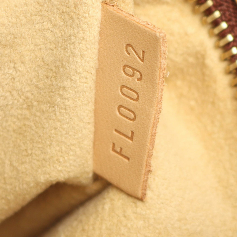 路易威登 Looping MM 單肩包 M51146 Monogram 帆布皮革棕色二手-4