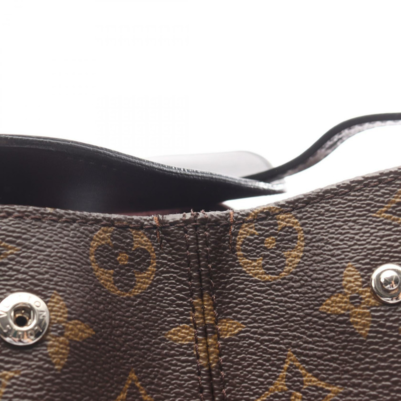 路易威登 Parc 雙肩包 M40637 Monogram macassar 帆布 棕色 二手-6