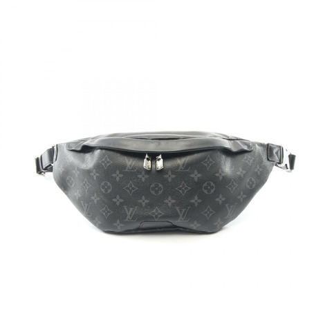路易威登 Discovery 腰包斜背包 M44336 Monogram Eclipse 黑色 二手 LV