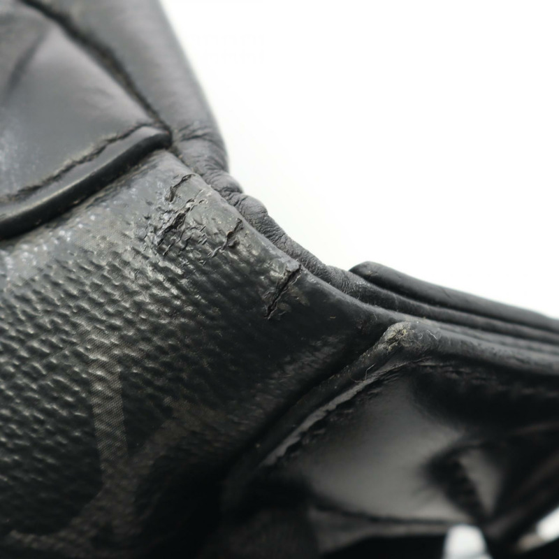 路易威登 Discovery 腰包斜背包 M44336 Monogram Eclipse 黑色 二手 LV-6