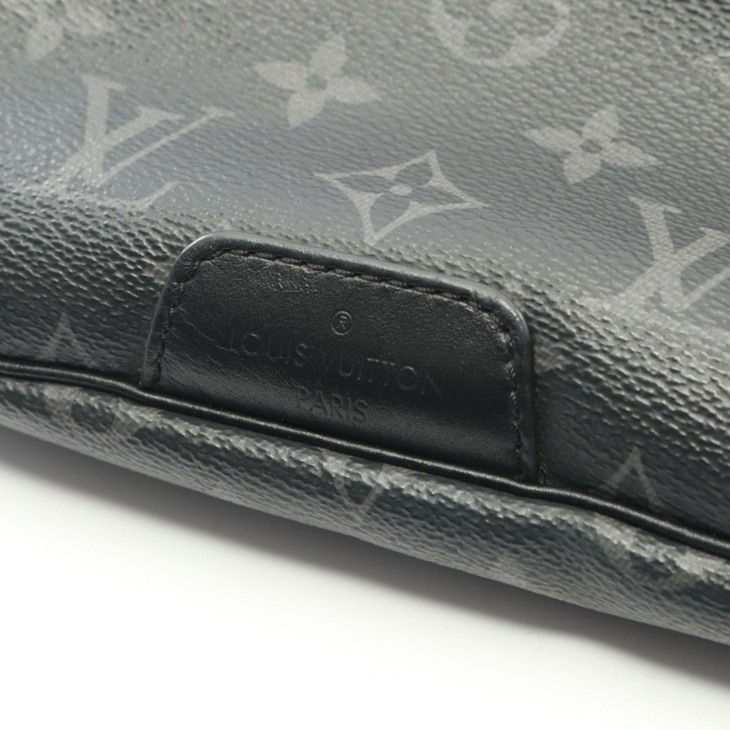 路易威登 Discovery 腰包斜背包 M44336 Monogram Eclipse 黑色 二手 LV-9