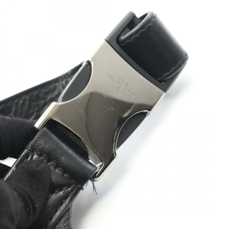 路易威登 Discovery 腰包斜背包 M44336 Monogram Eclipse 黑色 二手 LV-10
