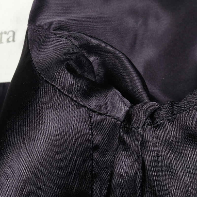 MAX MARA 其他款式 絲綢羊駝毛 海軍藍 二手 女款-9