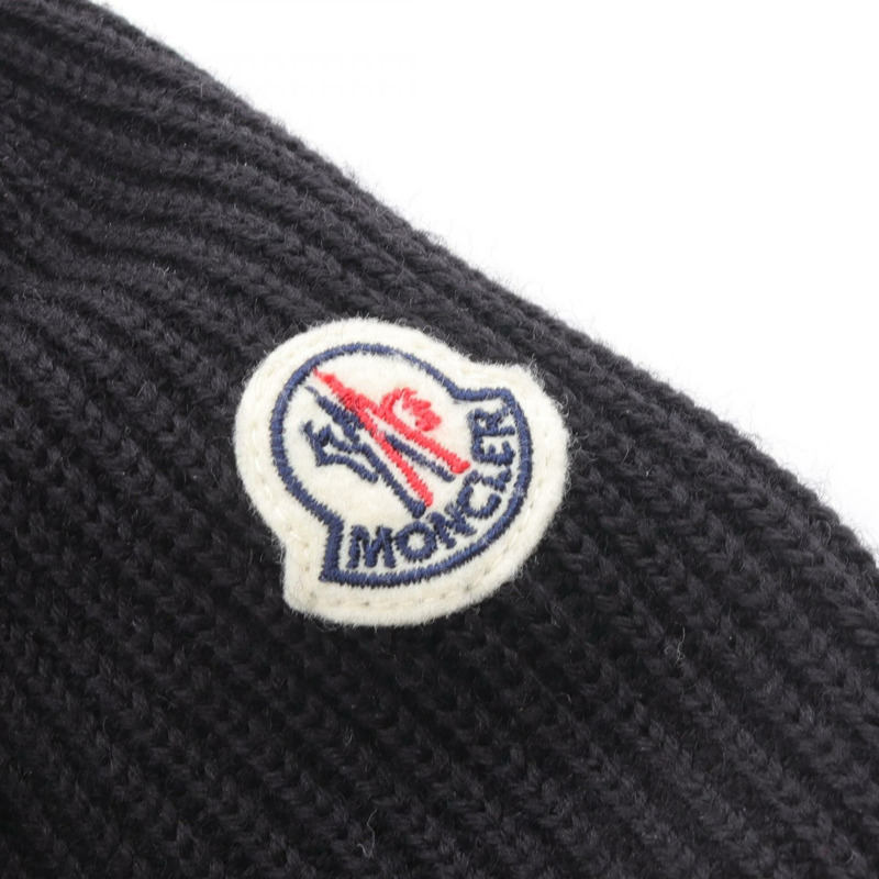MONCLER 羊毛開襟羊毛羽絨外套 黑色 二手 女款 L 碼-4