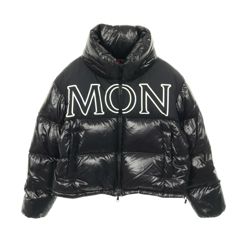 MONCLER GERS 羽絨外套/短外套/尼龍黑色二手男款 2 碼-0