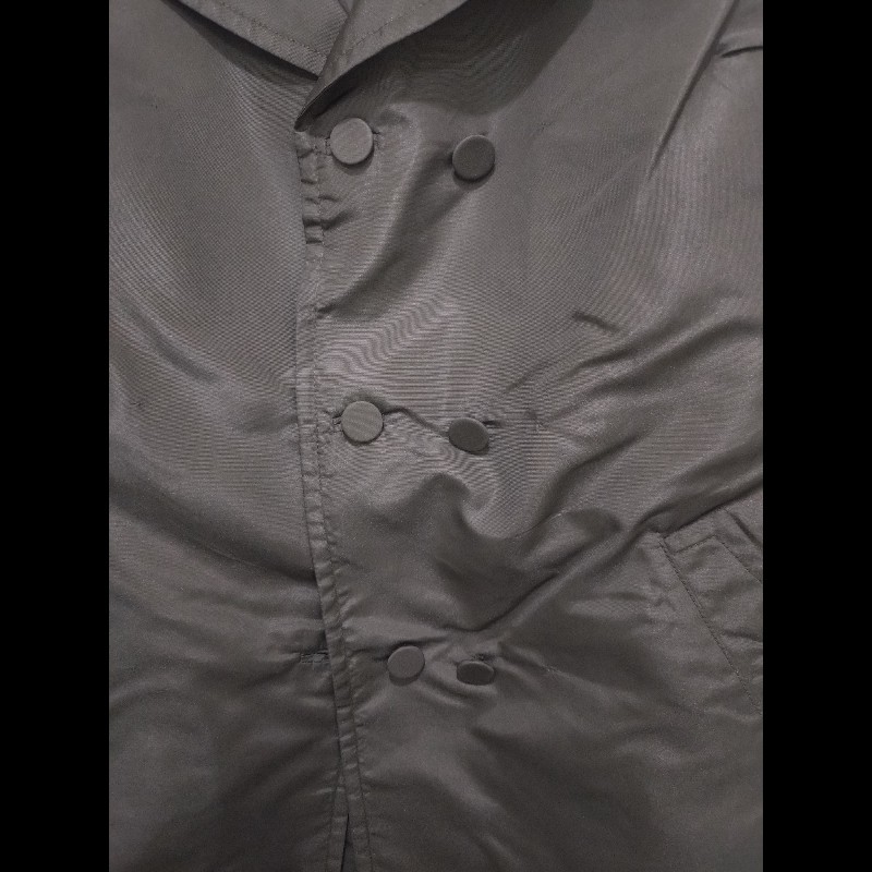 Prada 黑色雙排扣長版外套-8