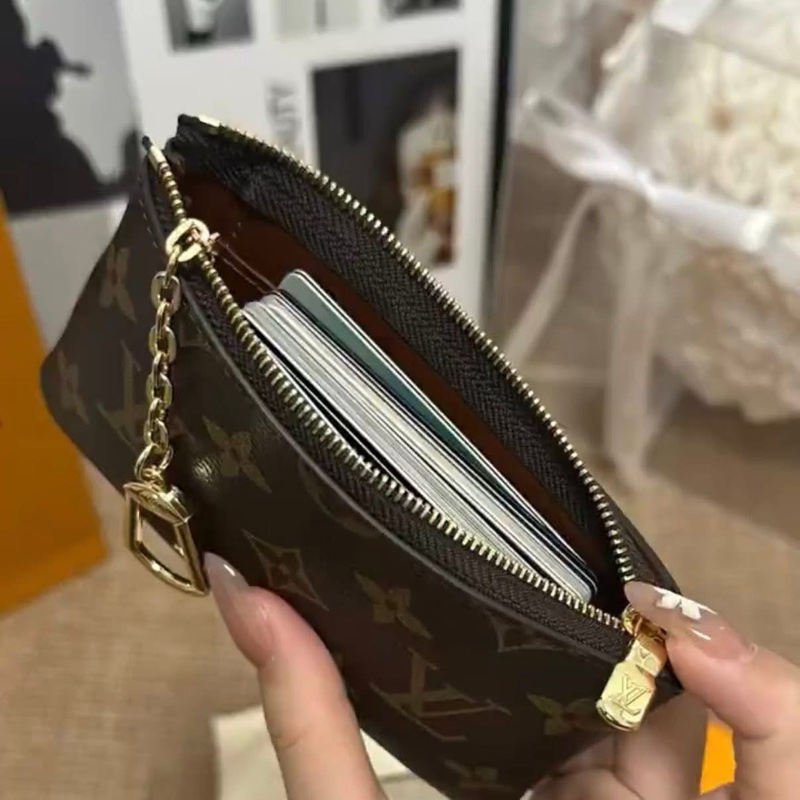 LV M62650 鑰匙零錢包🏅-1