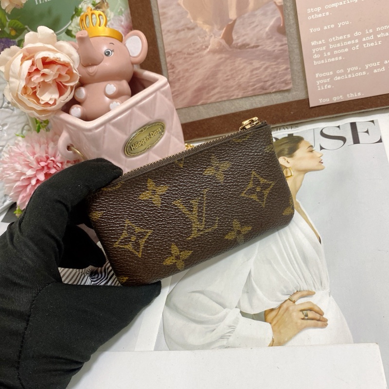 LV M62650 鑰匙零錢包🏅-10