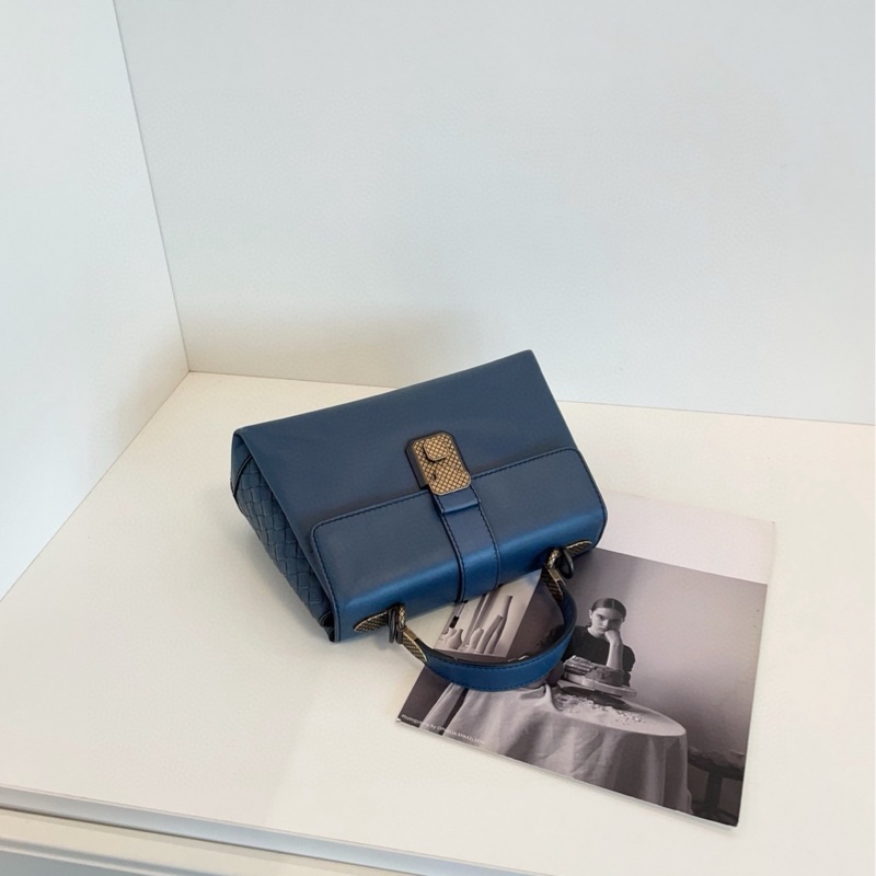 【97新🆕】Bottega Veneta BV 全皮編織Piazza郵差包  手提包-4