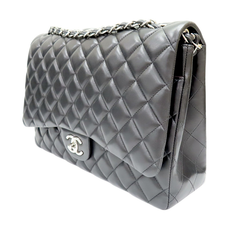 黑色 羊皮 COCO 34 肩背包【CHANEL 香奈兒】 A58601-2