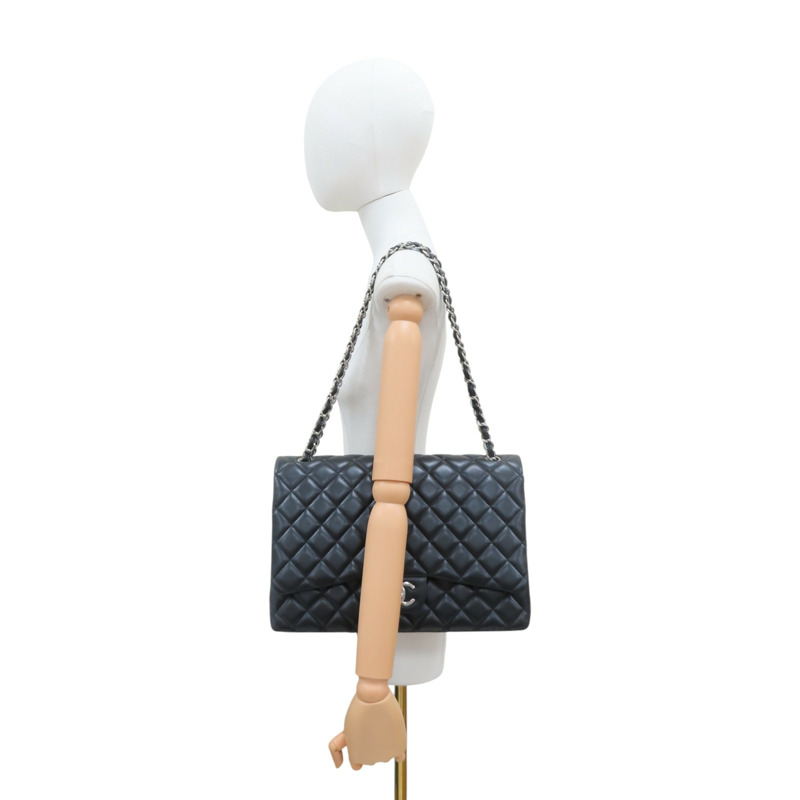 黑色 羊皮 COCO 34 肩背包【CHANEL 香奈兒】 A58601-9