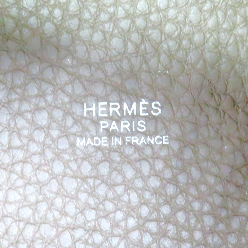 棕色 牛皮 Picotin Lock 22 手提包 Z刻/18/PHW【HERMES 愛馬仕】-7