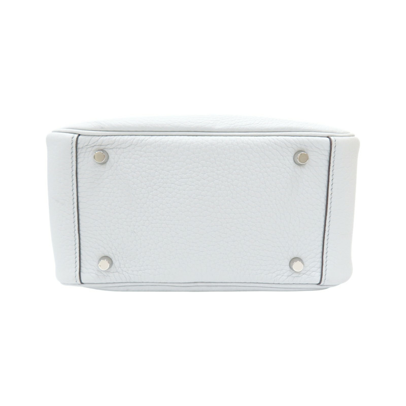 聖杯藍 牛皮 Mini Lindy 肩背包 W刻/08/PHW【HERMES 愛馬仕】-3