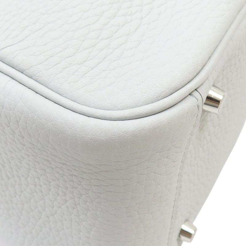 聖杯藍 牛皮 Mini Lindy 肩背包 W刻/08/PHW【HERMES 愛馬仕】-12