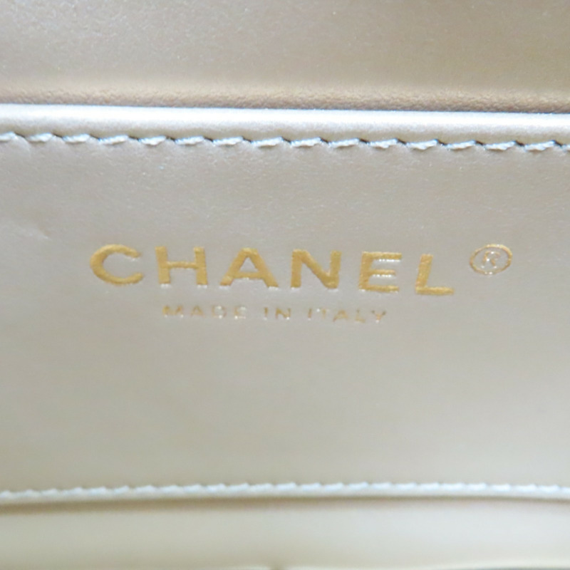 黑色 羊皮 pearl mini flap bag 肩背包【CHANEL 香奈兒】 AS4861-6