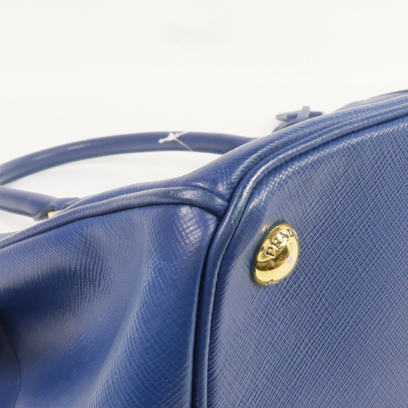 PRADA Saffiano皮革Galleria金扣手挽袋-17