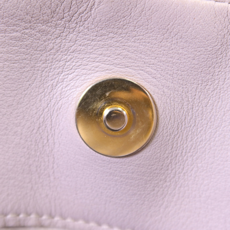 CHANEL 牛皮皮革2 Way Shoulder Bag金扣手挽肩背兩用袋-8