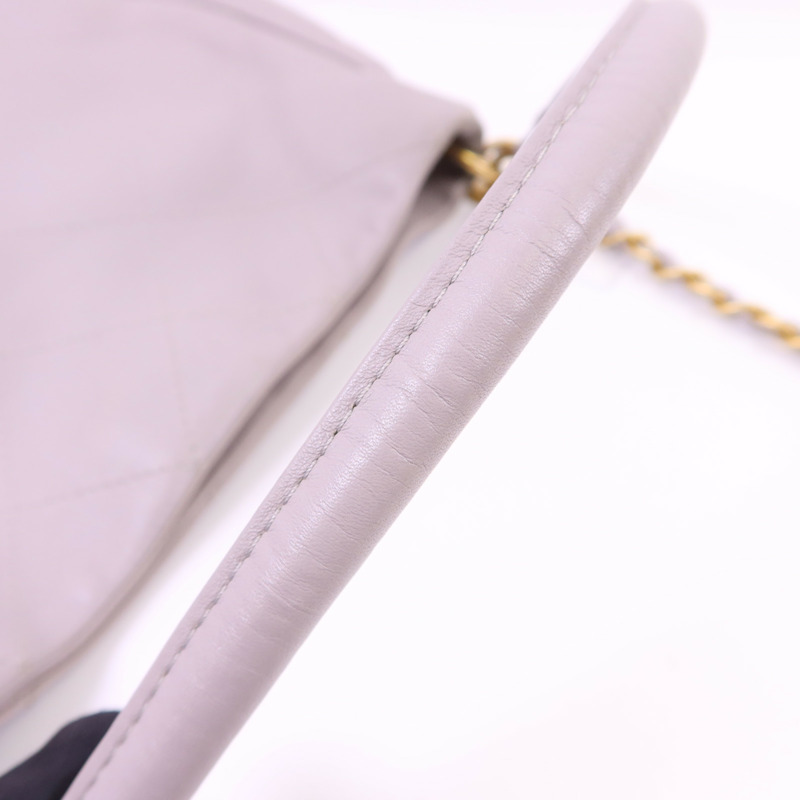 CHANEL 牛皮皮革2 Way Shoulder Bag金扣手挽肩背兩用袋-15