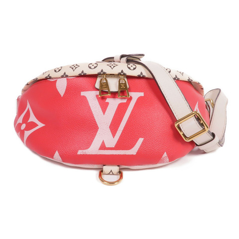LOUIS VUITTON Monogram Giant Bumbag Body Bag金扣腰包