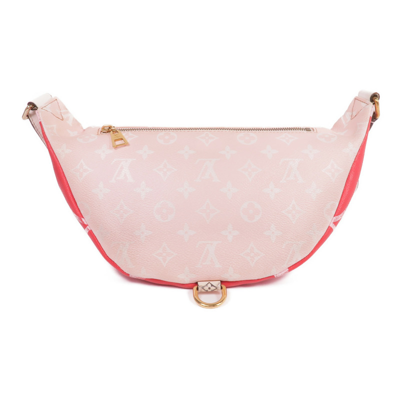 LOUIS VUITTON Monogram Giant Bumbag Body Bag金扣腰包-2