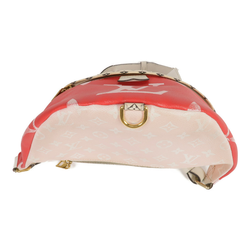 LOUIS VUITTON Monogram Giant Bumbag Body Bag金扣腰包-3