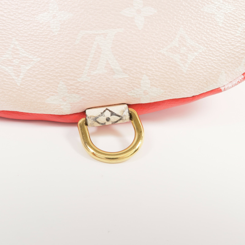 LOUIS VUITTON Monogram Giant Bumbag Body Bag金扣腰包-12