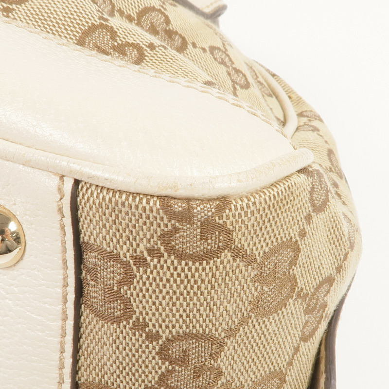 GUCCI 帆布Princy金扣肩背袋/手挽袋-9