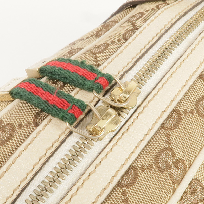 GUCCI 帆布Princy金扣肩背袋/手挽袋-16