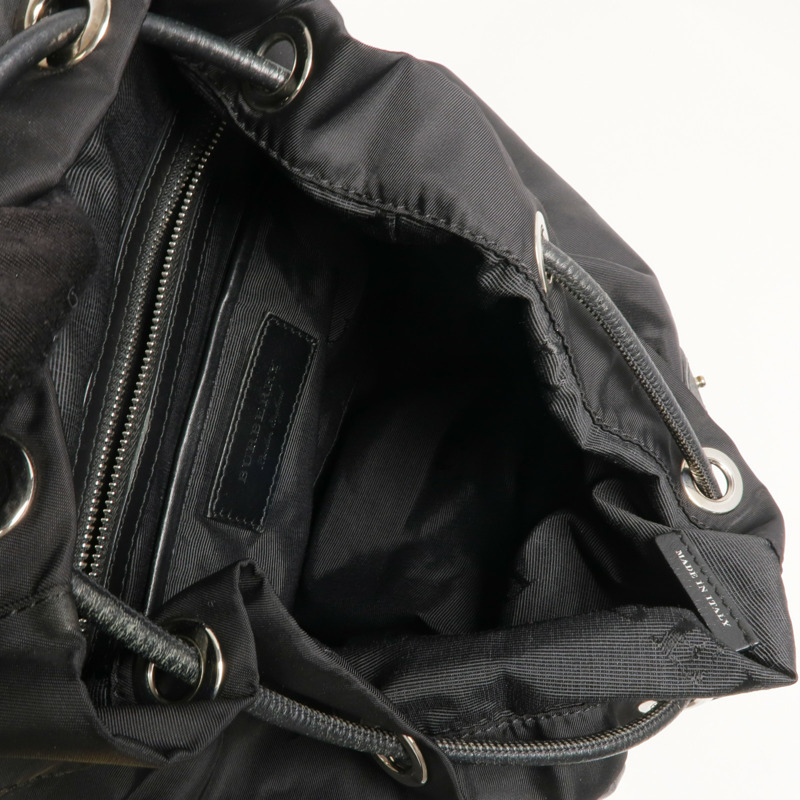 BURBERRY 尼龍Backpack銀扣背包-4