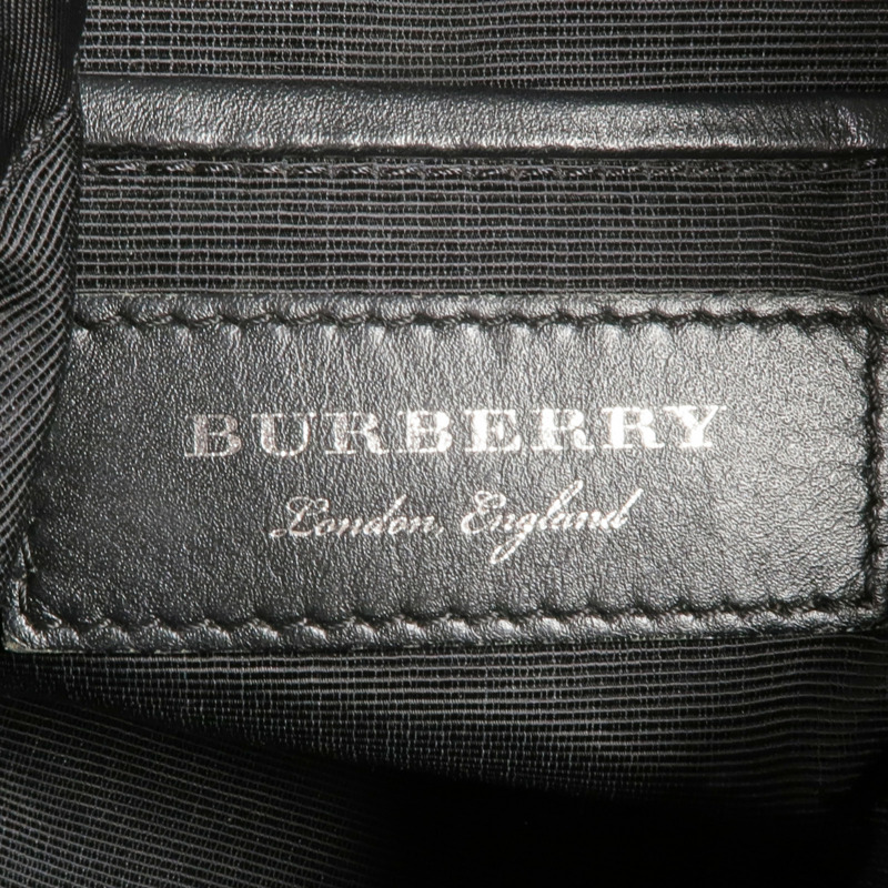 BURBERRY 尼龍Backpack銀扣背包-6