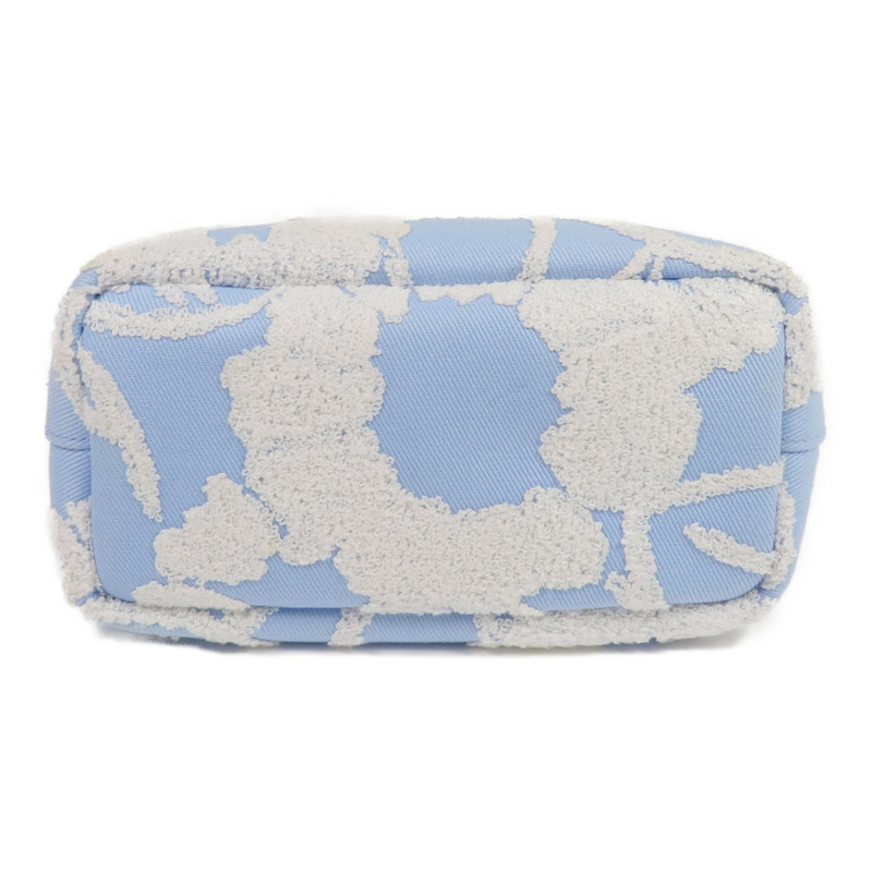 PRADA 帆布Drill Tote銀扣手挽肩背兩用袋-3