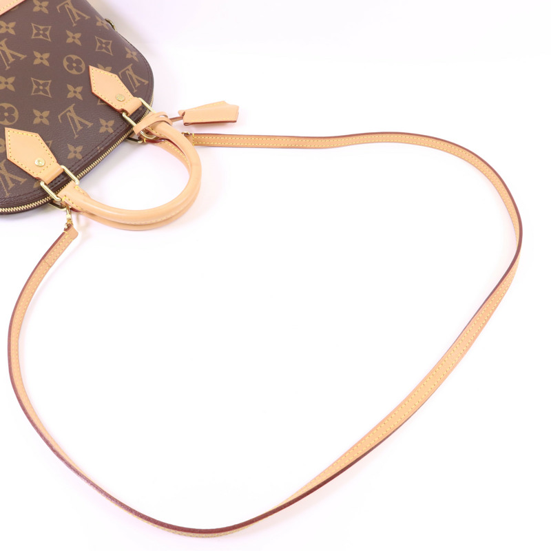LOUIS VUITTON Monogram Alma BB金扣手挽肩背兩用袋-4