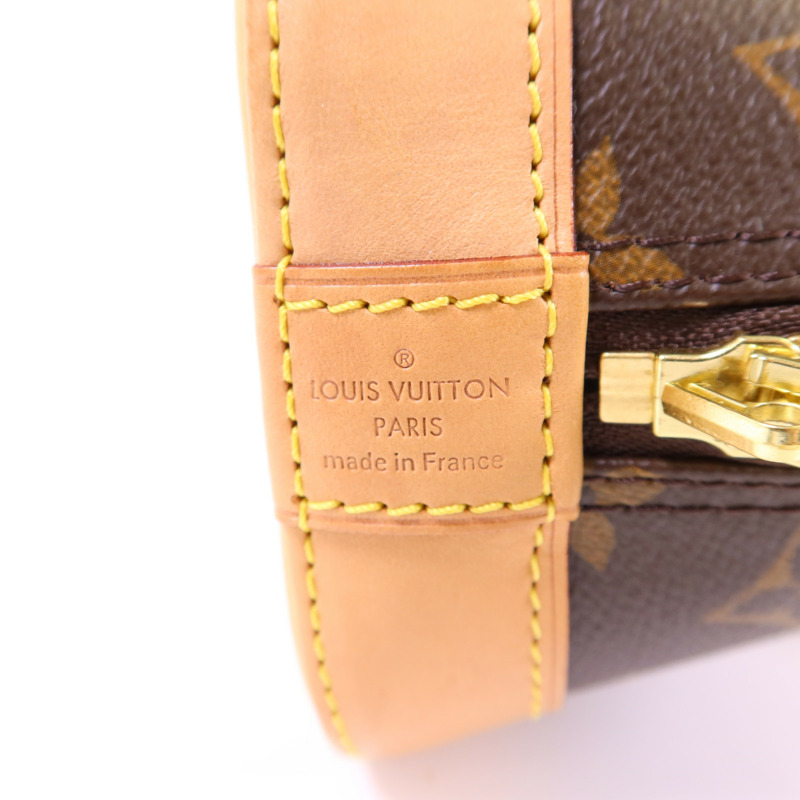 LOUIS VUITTON Monogram Alma BB金扣手挽肩背兩用袋-6