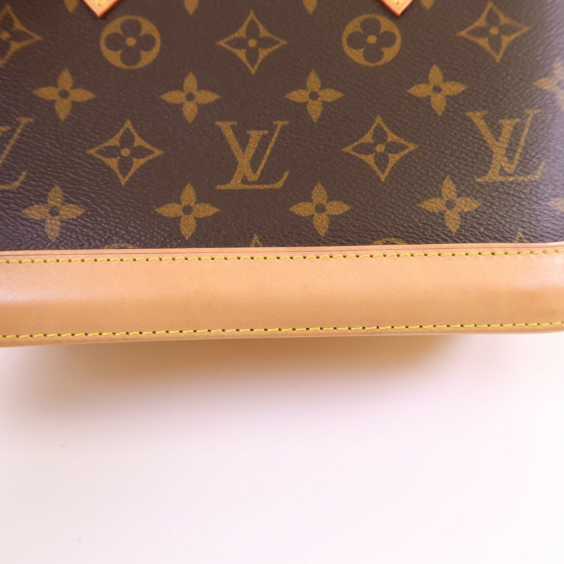 LOUIS VUITTON Monogram Alma BB金扣手挽肩背兩用袋-17