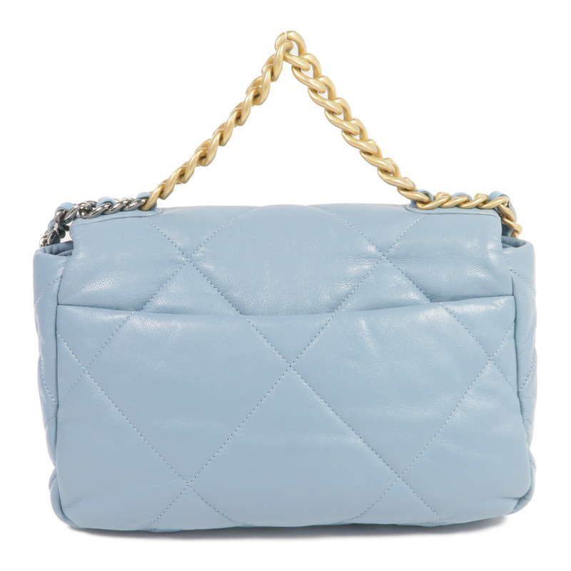 CHANEL 羊皮皮革C19 Small手挽肩背兩用袋-2