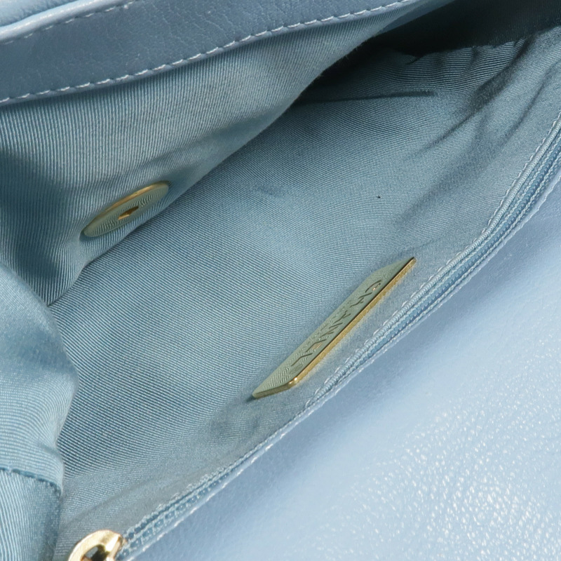 CHANEL 羊皮皮革C19 Small手挽肩背兩用袋-4