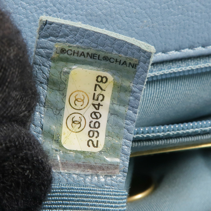 CHANEL 羊皮皮革C19 Small手挽肩背兩用袋-6