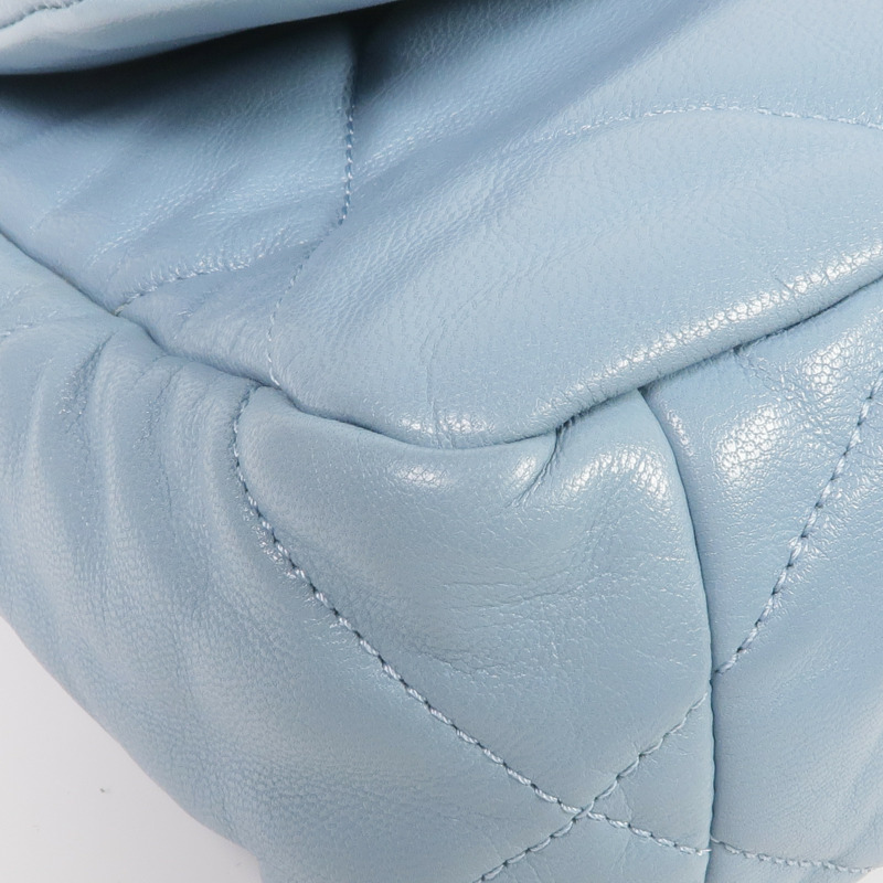 CHANEL 羊皮皮革C19 Small手挽肩背兩用袋-12