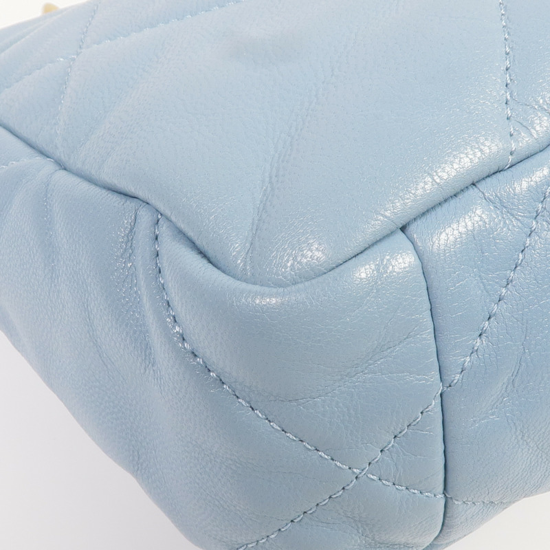 CHANEL 羊皮皮革C19 Small手挽肩背兩用袋-14